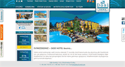 Desktop Screenshot of dosihotel.com
